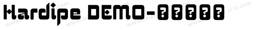 Hardipe DEMO字体转换